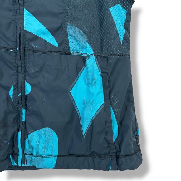 Lululemon Pack-It Vest Womens Size 4 Back Spin Stroke Peacock Blue Black - Picture 3 of 10